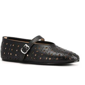 Tiffany and Fred Perforated Leather Mary Jane, NIB, size 39